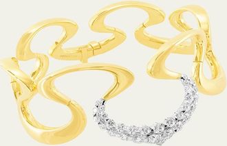 Boghossian 18k Yellow Gold Merveilles Bracelet with Diamonds