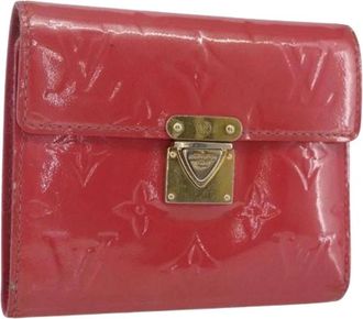 Louis Vuitton Pre-owned Wallets, female, Pink, Size: ONE SIZE Pre-owned Vintage Leather Wallet