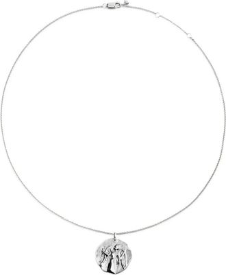 Monica Vinader Collana Virgo Zodiac - Argento