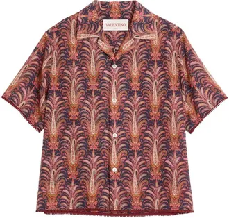Valentino Garavani Voyage Imaginaire Bowling Shirt