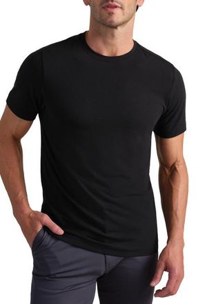 Rhone Slim Fit Performance T-Shirt in Pure Black at Nordstrom, Size Xx-Large