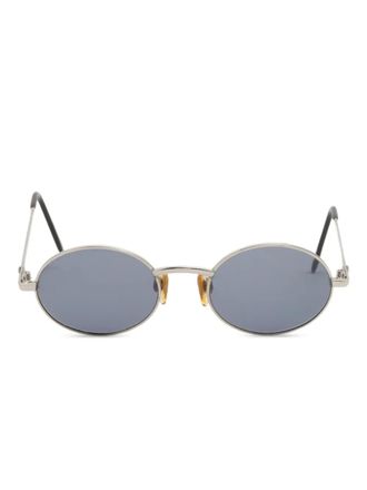 Chanel 1990-2000s round-frame sunglasses - women - Metal - One Size - Silver