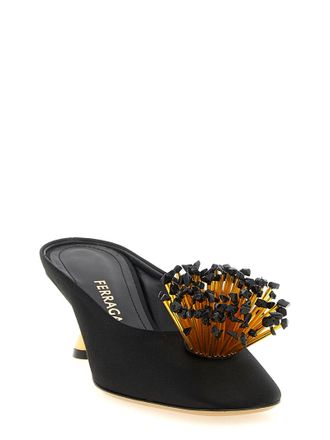 Ferragamo Safi Mule - Black
