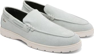 Gernie NYC Venetian Driving Loafer in Moon Suede at Nordstrom Rack, Size 11.5