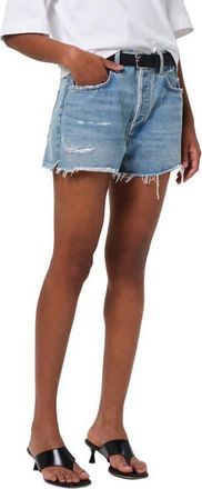 Citizens Of Humanity Marlow High Waist Denim Cutoff Shorts in Seltzer at Nordstrom, Size 25
