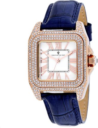Christian Van Sant Womens White dial Watch
