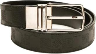 Louis Vuitton Pre-owned Belts, male, Black, Size: ONE SIZE Pre-owned Leather belts