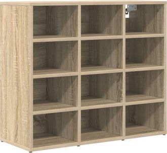 vidaXL Vidaxl - Shoe Cabinet Sonoma oak 77.5 x 30 x 67 cm Engineered wood