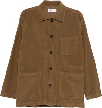 Universal Works Baker shirt jacket - KHAKI