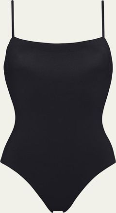 Eres Aquarelle One-Piece Swimsuit with Thin Straps