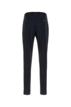 Pantaloni Torino Mens Midnight Blue Wool Pant 0370 Exterior: Virgin Pantaloni