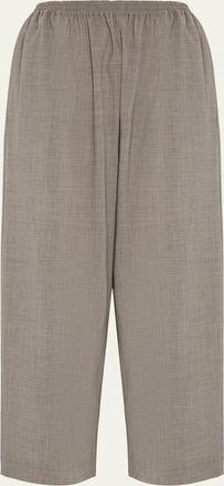 Eskandar Japanese Wool Trousers