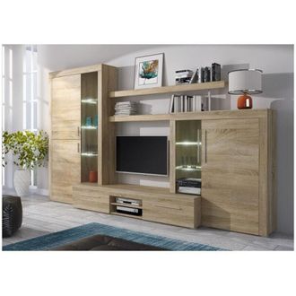AkunaDecor Sobremesa Cristal Iroko 1xe27 Ambar/cuero C/pant Beis 56x30x30 Cm