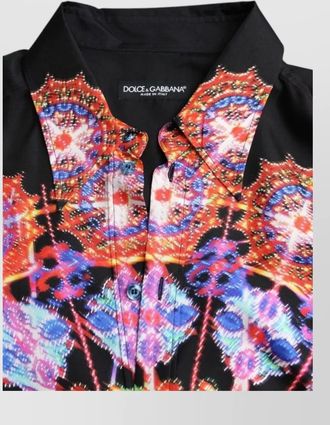 Dolce & Gabbana silk printed shirt