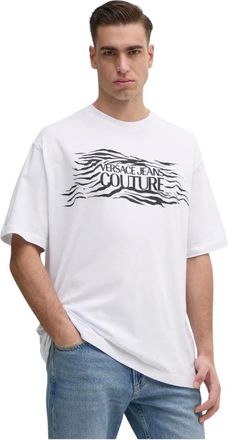 Versace Jeans Couture Uomo, Top, Bianco, L, new