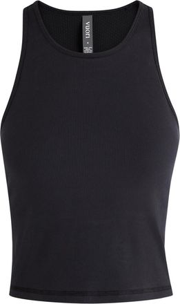 Vuori Clothing Pose Plyo Ribbed-knit Tank - Black - S (UK8-10 / S)