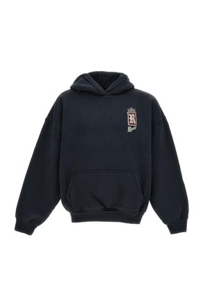 Rhude Black Fumar 91 Cotton Hoodie