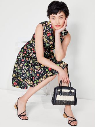 Kate Spade New York Rooftop Garden Floral Marina Dress