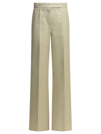 Max Mara Ma&szlig;geschneiderte Leinenhose von Max Mara
