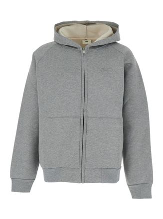Autry Grey Logo Hood Sweatshirt