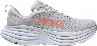 Hoka One One Womens Bondi 8 Running Shoes - Wide In Harbor Mist/ Lunar Rock