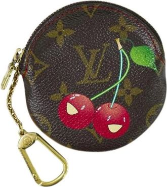 Louis Vuitton Pre-owned Wallets, female, Brown, Size: ONE SIZE Pre-owned Canvas Wallet