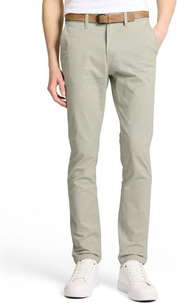 Tom Tailor Denim Chinohose TOM TAILOR DENIM, Herren, Gr. 30, L&auml;nge 34, elemental grau, Obermaterial: 97% Baumwolle, 3% Elasthan. Futter: 100% Baumwolle, unifarben, sch