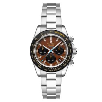 Duxot Accelero Chronograph Quartz Brown Dial Mens Watch DX-2065-JJ