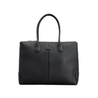 Tod's Medium Di Bag - Dames - Handtassen - Zwart - ONE Size - Leer - Tassen