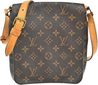 Louis Vuitton Pre-owned Cross Body Bags, female, Brown, Size: ONE SIZE Pre-owned Canvas Crossbody Bag