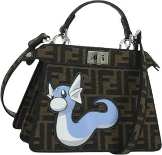 Fendi Pre-owned Canvas Mini Bag - Dames - Vintage Mini Tas - Veelkleurig - ONE Size - Vintage