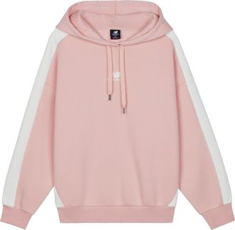 New Balance (WMNS) New Balance Splicing Hoodie Pullover Pink Red AWT03398-PSN