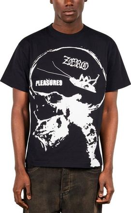Pleasures X Zero Skateboards Roaches Graphic T-Shirt in Black at Nordstrom, Size Xx-Large