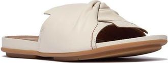 FitFlop Gracie Soft Twist Slide Sandal in Paris Beige at Nordstrom, Size 10