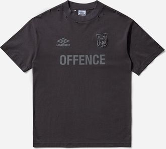 Umbro Offence Defence T-Shirt Washed Black