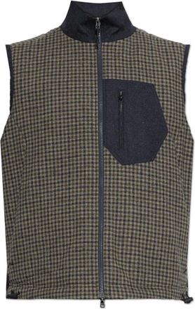Sease Sease - Omkeerbaar Vest - Heren - Jassen - Bruin - Maat: L Wol