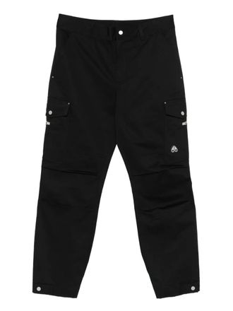 Moose Knuckles cargo-pocket trousers - men - Elastane/Cotton - M - Black