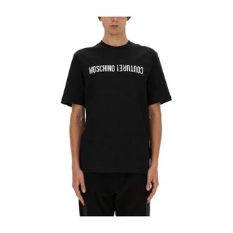 Moschino Camiseta con logo - Tops - Hombre - Negro - S