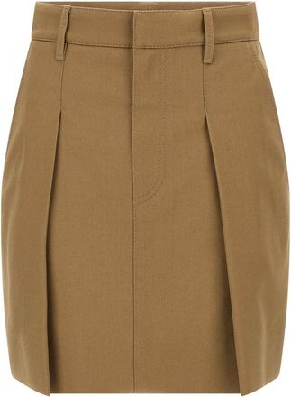 Brunello Cucinelli Mujer, Faldas, Marrón, Talla: S