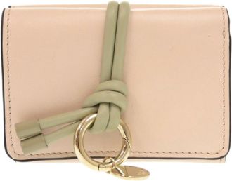 Chlo&eacute; Leather Wallet (Tri-Fold) (Pre-Owned)