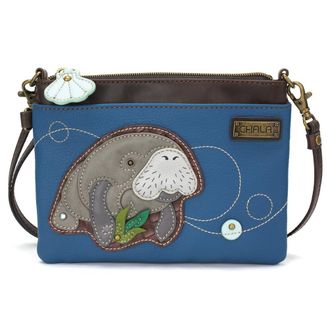 Chala Mini Crossbody/Purse with Convertible Strap Stylish, Compact, Versatile, Manatee Ii - Blue, One Size