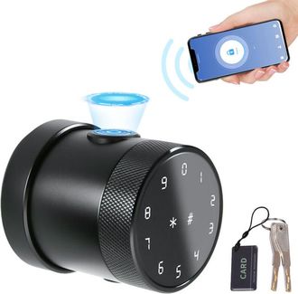 OEM Cerradura Inteligente 5 En 1 Para Desbloqueo, Acceso Sin Llave, Bot&oacute;n Biom&eacute;trico Con Teclado, Aplicaci&oacute;n Tuya Bt, Control Remoto, Contrase&ntilde;a Y Huella 