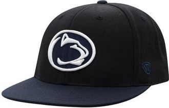 Top of the World Mens Top of the World Black/Navy Penn State Nittany Lions Team Color Two-Tone Fitted Hat at Nordstrom, Size 7 1/4