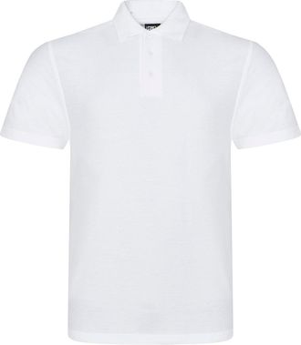 Generic Mens Ultimate Workwear Pro Polo T-Shirt, Polo T-Shirts Suitable for Workwear and Casual wear RX101 White