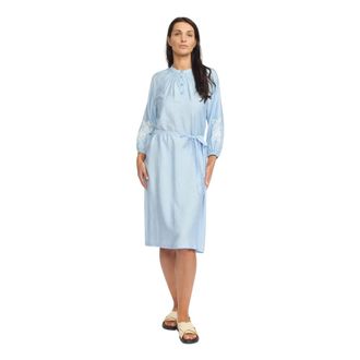 2-Biz Light Blue Stylish Adona.hs25 - female - 2-Biz - Midi Dresses - Blue - 2XL - Dresses