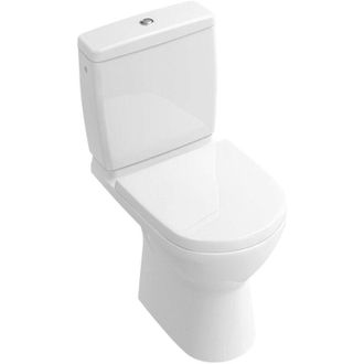 Villeroy & Boch Villeroy&boch - O.novo, Inodoro Washdown, 360 X 610 Mm, Directflush, Modelo De Pie, Salida Horizontal, Porcelana Sanitaria, Nf White