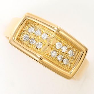 C&A Yellow Gold Yellow Gold (18K) Band Ring (Pre-Owned)