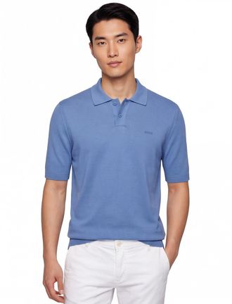 HUGO BOSS blauw Hugo Boss Orange Asac P polo met boord