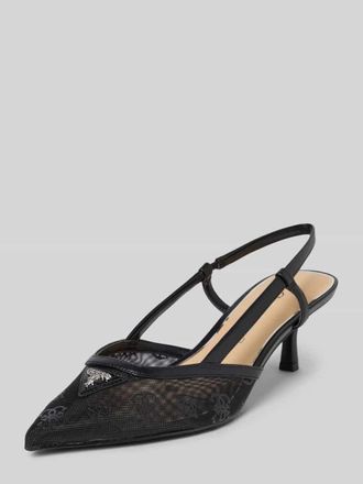 Guess Pumps mit offener Verse Modell Yanno in Black, Gr&ouml;&szlig;e 36