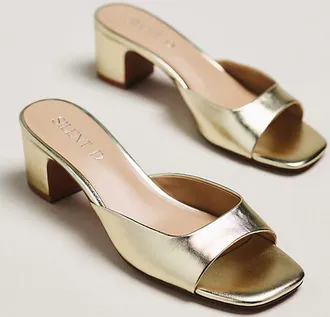 Silent D Polette Open-Toe Heels